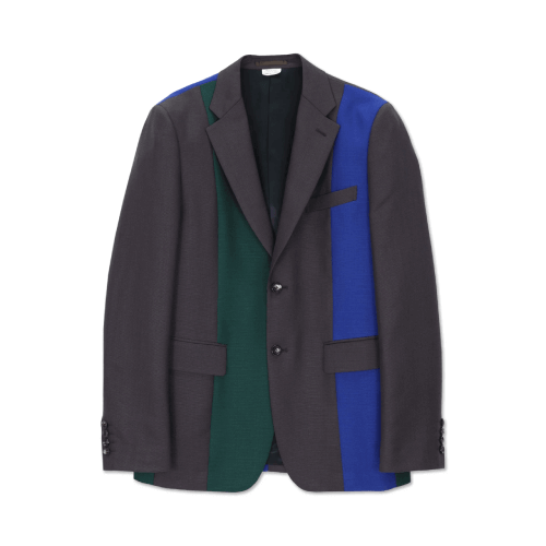 CDG-Brown-Multi-Panelled-Jacket.png CDG Brown Multi Panelled Jacket - Image 1