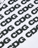 CDG CDG CDG T-Shirt White - Image 2