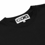 CDG Logo Crew Neck Sweatshirt Black - Image 2