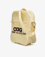 CDG Logo Shoulder Bag Ivory - Image 2
