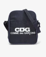 CDG Logo Shoulder Bag Navy