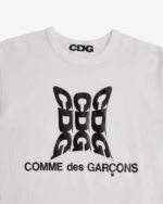 CDG Logo T-Shirt White - Image 2