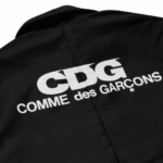 CDG Long Le Laboureur Work Jacket Black - Image 2