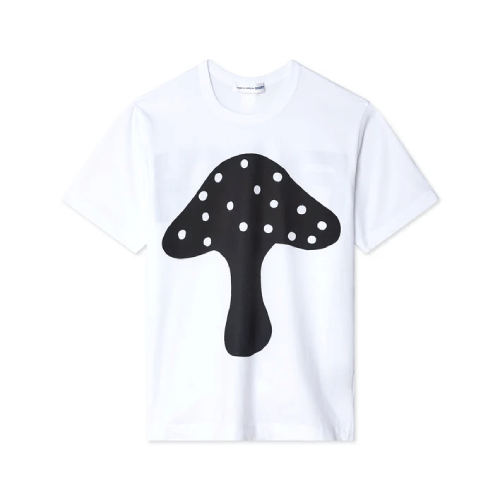 CDG-Mens-T-Shirt-White.png CDG Men’s T-Shirt White - Image 1
