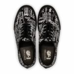 CDG Originals Message Vans UA Authentic Sneakers Black - Image 3