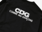 CDG Oversized Sweatshirt Black - Image 2