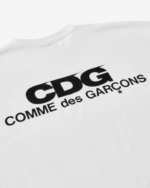 CDG Oversized Sweatshirt White - Image 2