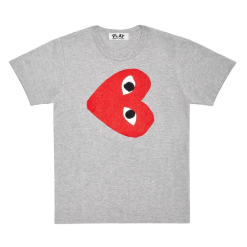 CDG-Play-T-Shirt-Large-Side-Heart.png CDG Play T-Shirt Large Side Heart - Image 1