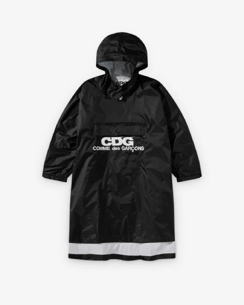 CDG-Poncho-Black.png CDG Poncho Black - Image 1