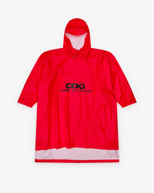CDG-Poncho-Red.png CDG Poncho Red - Image 1