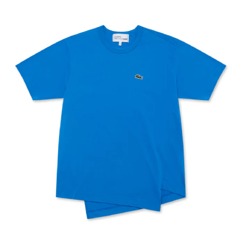 CDG-Shirt-Lacoste-Mens-T-Shirt-Blue.png CDG Shirt Lacoste Men’s T-Shirt Blue - Image 1