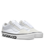 CDG Vans Old Skool LX Sneakers White - Image 2