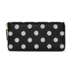 CDG Wallet Polka Dots Printed Black SA0110PD