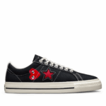 Cdg Converse One Star Low Top Black
