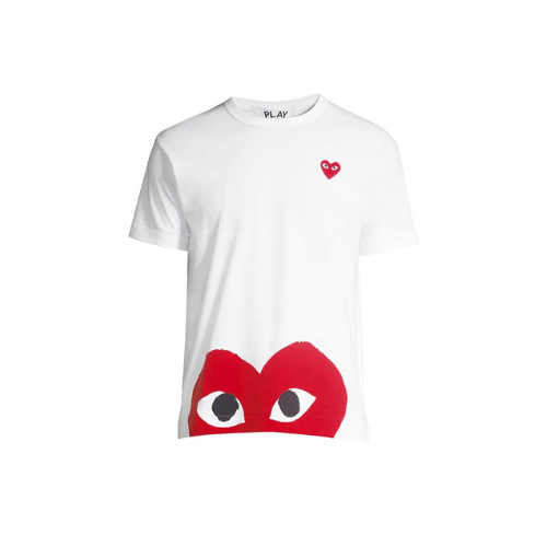 Comme-Des-Garcons-Bottom-Heart-Tee.png Comme Des Garcons Bottom Heart Tee - Image 1