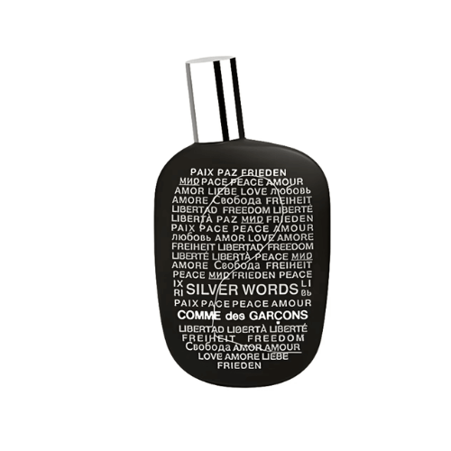 Comme-des-Garcons-2-Silver-Words.png Comme des Garcons 2 Silver Words - Image 1
