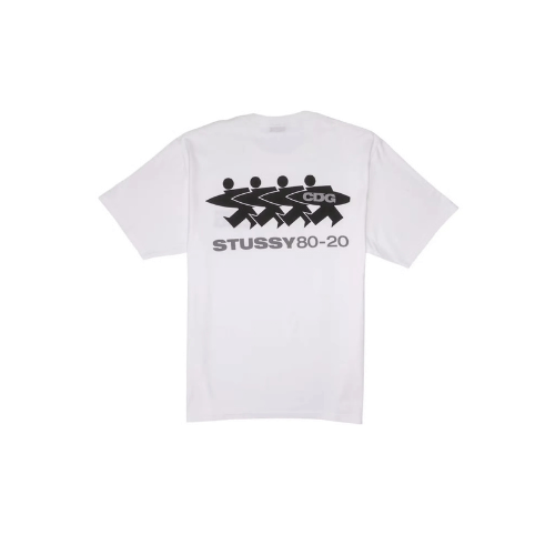 Stussy-x-CDG-Surfman-T-shirt.png Stussy x CDG Surfman T-Shirt - Image 1
